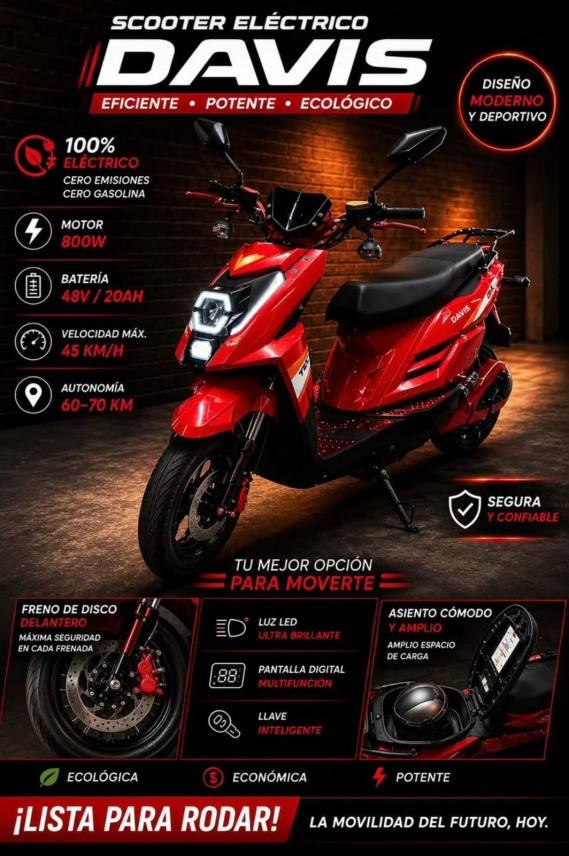Moto Electrica Davis