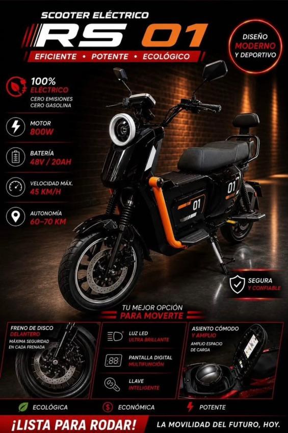 Moto Electrica Rs 01