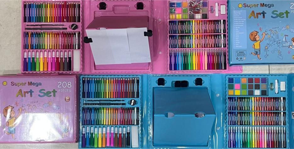 Set De Colores 208 Piezas