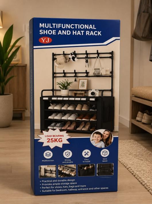 Estante Para Zapatos Y Sombrero